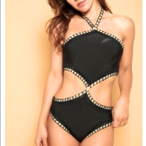 WOW couture Other - Wow couture attached halter swimsuit in size large